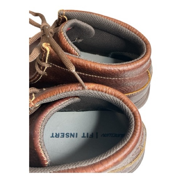 SUREWAY 620M Men\'s Sz 9 Metal Free Lace Slip Resistant Brown Chukka Boots NWT main image 9